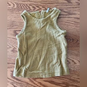 Quincy Mae Linen Tani. Size 2 girls.